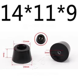 (4 Cái) Chân loa chân đế 𝗖𝗮𝗼 𝘀𝘂 chống rung chống trượt DIY - 3