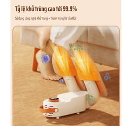 Máy Sấy Giày Khử Mùi Shoe Dayer Xoay 360 độ và Hộp Đựng Giày Có Nắp Đậy Thoát Khí. LMS 1