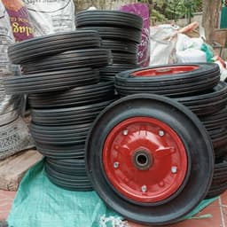[KKTHN] Bánh Xe Đường Kính 36cm (400-8) Cho Xe Trộn Bê Tông, Xe Chở Hàng, Xe Bánh Mì 2