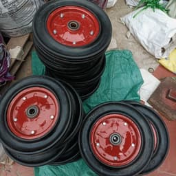 [KKTHN] Bánh Xe Đường Kính 36cm (400-8) Cho Xe Trộn Bê Tông, Xe Chở Hàng, Xe Bánh Mì 3