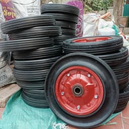 [KKTHN] Bánh Xe Đường Kính 36cm (400-8) Cho Xe Trộn Bê Tông, Xe Chở Hàng, Xe Bánh Mì 4
