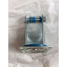[KKTHN] Càng Bánh Xe Đẩy Kèm Trục Cho Bánh Xe Phi 100, 125, 150, 200 3