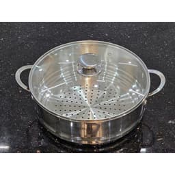 Nồi xửng hấp inox 304 LORENTE size 28cm tương ứng các nồi size 24cm-26cm-28cm 3