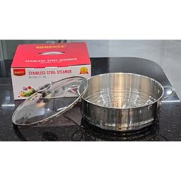 Nồi xửng hấp inox 304 LORENTE size 28cm tương ứng các nồi size 24cm-26cm-28cm 4