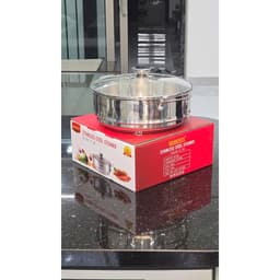 Nồi xửng hấp inox 304 LORENTE size 28cm tương ứng các nồi size 24cm-26cm-28cm 8
