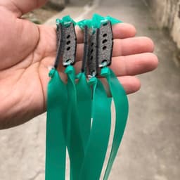 Dây ná cao su SUPER HUNTER, COMBO 3-5-10 DÂY 0,65 cột dài 15cm kéo tới má 3