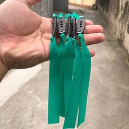 Dây ná cao su SUPER HUNTER, COMBO 3-5-10 DÂY 0,65 cột dài 15cm kéo tới má 1
