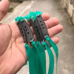 Dây ná cao su SUPER HUNTER, COMBO 3-5-10 DÂY 0,65 cột dài 15cm kéo tới má 2