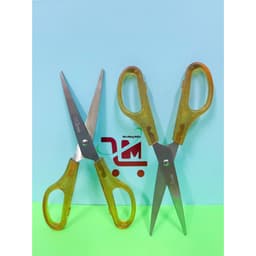 Combo 2 Cây Kéo Cắt Giấy Đồi Mồi KING Nhỏ TC-121, Lớn TC-120/Lưỡi Kéo Bén, Giúp Cắt Nhanh, Gọn, Bền, Dễ Sử Dụng 3