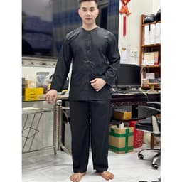Bộ bà ba nam chất liệu vải kate cao cấp - MAY SỈ BÀ BA THEO YÊU CẦU 4