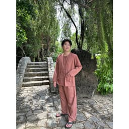 Bộ bà ba nam chất liệu vải kate cao cấp - MAY SỈ BÀ BA THEO YÊU CẦU 5