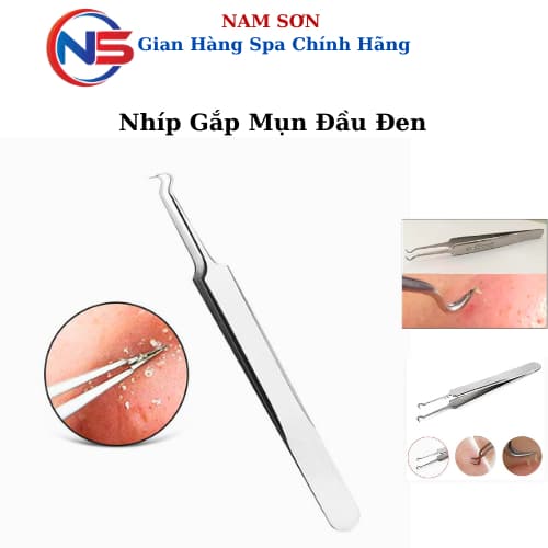 Nhíp Gắp Mụn Đầu Đen Trong Bộ Dụng Cụ Lấy Mụn Thần Thánh Dùng Cho Cá Nhân Spa & Thẩm Mỹ Viện.