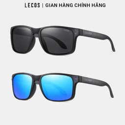 Kính mắt nam LECOS LK43 mắt kính phân cực TAC UV400 chống lóa gọng nhựa PC thiết kế hiện đại 1