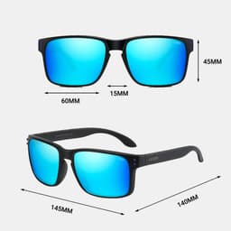 Kính mắt nam LECOS LK43 mắt kính phân cực TAC UV400 chống lóa gọng nhựa PC thiết kế hiện đại 4