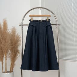 Chân Váy Jean Nữ Evalover – Dáng Xòe Dài, Chun Lưng Dễ Mix Đa Dạng Phong Cách Thời Trang M903 3