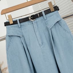 Chân Váy Jean Nữ Evalover – Dáng Xòe Dài, Chun Lưng Dễ Mix Đa Dạng Phong Cách Thời Trang M903 6