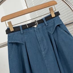 Chân Váy Jean Nữ Evalover – Dáng Xòe Dài, Chun Lưng Dễ Mix Đa Dạng Phong Cách Thời Trang M903 7