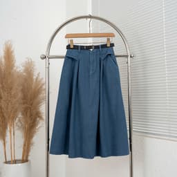 Chân Váy Jean Nữ Evalover – Dáng Xòe Dài, Chun Lưng Dễ Mix Đa Dạng Phong Cách Thời Trang M903 2