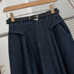 Chân Váy Jean Nữ Evalover – Dáng Xòe Dài, Chun Lưng Dễ Mix Đa Dạng Phong Cách Thời Trang M903 5