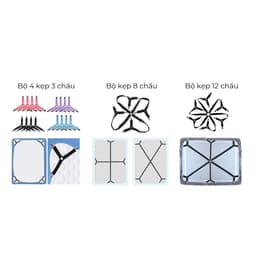 Bộ kẹp ga giường chống xê dịch, kẹp cố định ga giường có đệm nhựa chống rách, giúp cố định và giữ ga giường phẳng 7