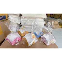 Combo 10 Túi Gấu Các Mẫu Đựng Quà Cho Bé, Túi Gấu Đựng Bánh Kẹo Đã Bao Gồm Đế Gấu Vàng, Kẽm Buộc, Tag Hình 3