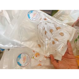 Set bao tay bao chân mũ cho bé sơ sinh 0-3 tháng chất cotton lạnh mềm mát 4
