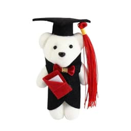 Gấu TỐT NGHIỆP nhỏ (Kích thước: khoảng 10cm)  trang trí bó hoa cực đẹp.. . 4