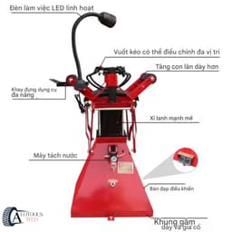 Máy banh lốp khí nén Alotools, dụng cụ sửa chữa ô tô 5
