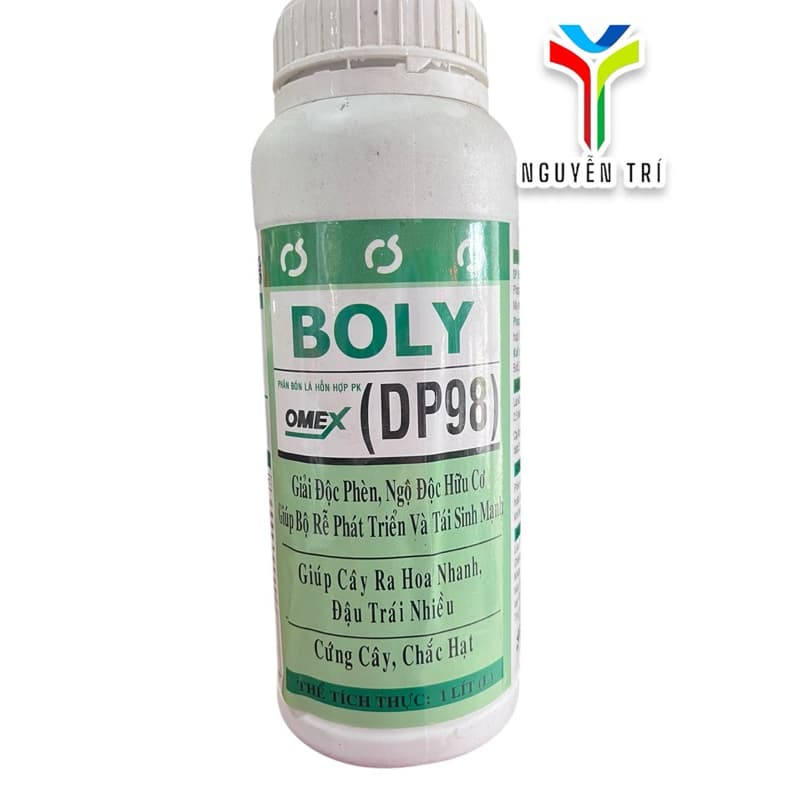 Phân Bón Lá DP98 Boly 1L – Siêu Lân Giải Độc Phèn, Kích Ra Hoa Nhanh