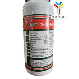 Phân bón lá rong biển nước Halifax của Boly chai 500ml, đâm chồi kéo đọt, lớn trái. 5