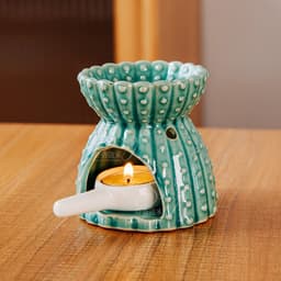 Đế đựng nến Tealight gốm sứ cao cấp, dùng cho đèn xông tinh dầu, bếp xông thảo mộc tiện lợi Ant Home 4