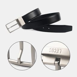 Mặt Thắt Lưng Nam Rời LECOS LDH10 Hợp Kim Chống Gỉ Phong Cách Lịch Lãm Bản 3.5cm 6