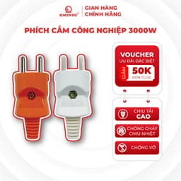 Phích cắm điện công nghiệp OMINSU 3000W chống cháy chiụ tải tốt độ bền cao 1