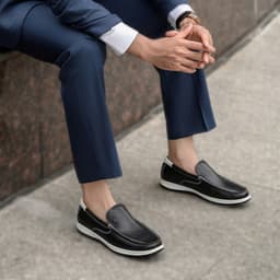 [4-25/9 TẶNG QUÀ TRUNG THU 599K] Giày Moccasin Nam LECOS LG15 Da Thật Mềm Mại Ôm Chân Êm Ái 4