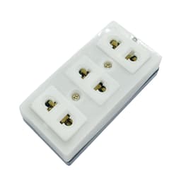 Ổ cắm điện OMINSU 3 cửa nhựa cao cấp chống đánh lửa chống cháy giật an toàn tiện lợi độ bền cao 4