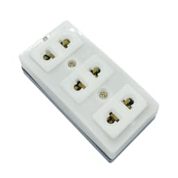Ổ cắm điện OMINSU 3 cửa nhựa cao cấp chống đánh lửa chống cháy giật an toàn tiện lợi độ bền cao 6