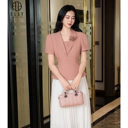 [Tặng hộp 20.10] Túi xách nữ da thật ELLY ET179 túi xách tay đeo vai đeo chéo cao cấp chính hãng 3
