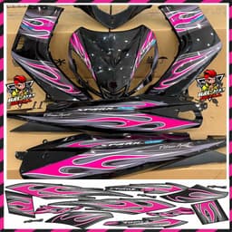 Tem Rời Exciter 2010 Tem Xe EX 2010 Mẫu Tem Lửa Hót decal 3Lớp 1
