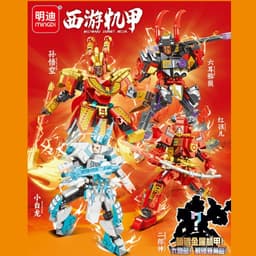 Blindbox túi mù lắp ráp mô hình nhân vật 8