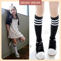 Tất đùi cho bé gái, phong cách Hàn Quốc, Tất cho bé từ 2 đến 15 tuổi, Vớ cao ngang đầu gối TT0 5