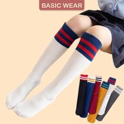 Tất đùi cho bé gái, phong cách Hàn Quốc, Tất cho bé từ 2 đến 15 tuổi, Vớ cao ngang đầu gối TT0 1