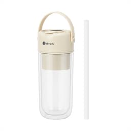 Máy Xay Sinh Tố Cầm Tay Elmich BLE9187 340ml 70W,Hàng Chính Hãng,Cối Thủy Tinh 2 Lớp Cao Cấp-JoyMall 2