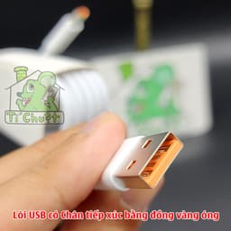 [Chính Hãng-Ảnh Thật] Cáp Sạc Siêu Nhanh 6A Huawei Honor SuperCharge Lõi Màu Cam ZIN Bóc Máy 6