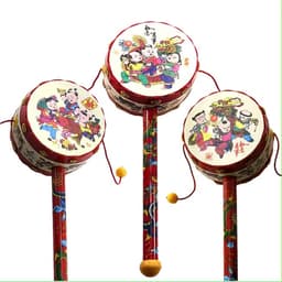 Đồ Chơi Trống Lắc Cầm Tay Mùa Trung Thu Cho Các Bé Vui Chơi 3