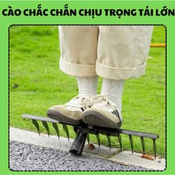 ✅Rẻ Vô Địch✅Cào Xoắn Đa Năng Làm Vườn-Cào Thép Cào Cỏ, Cuốc Đất- Cào Xoắn 10 Răng----- 5