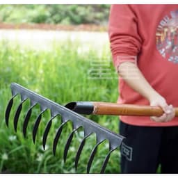 ✅Rẻ Vô Địch✅Cào Xoắn Đa Năng Làm Vườn-Cào Thép Cào Cỏ, Cuốc Đất- Cào Xoắn 10 Răng----- 7