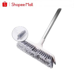 Cây quét sàn nhà tắm PTLUXURY đa năng 2 trong 1 chổi cọ nhà vệ sinh và gạt nước chổi gạt nước cán dài 125 cm 2