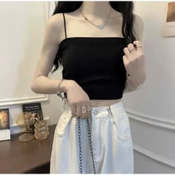 Áo thun Quây Ngực Gợi Cảm, Áo Quây Ngực 2 dây dễ phối đồ, áo 2 dây bún trơn 9