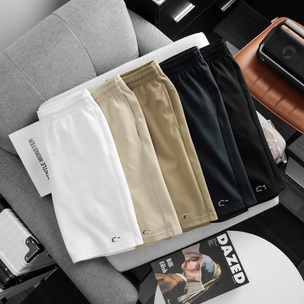 Quần Short Nam Lưng Thun Da Cá Cotton  , Quần Thun Nam Bigsize 100kg - 3bros
