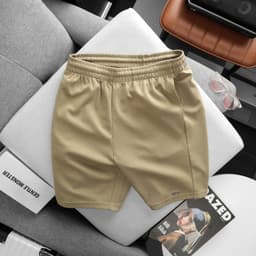 Quần Short Nam Lưng Thun Da Cá Cotton  , Quần Thun Nam Bigsize 100kg - 3bros 6